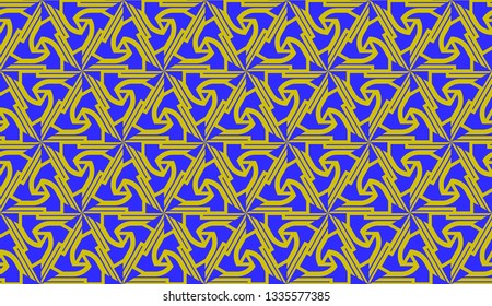 Purple color Pattern with abstract geometric design. Vector seamless illustration. Design for your interior wallpaper, fashion print, business presentation