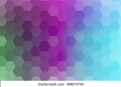 purple color polygonal vector illustration, hexagon design for your ideas. gradient style, for business wallpaper, presentatio