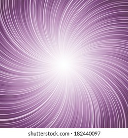 purple color swirl burst background. Vector illustration
