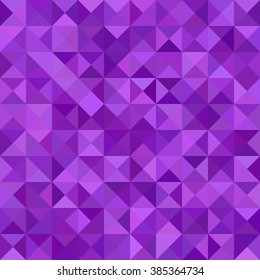 Purple color triangle mosaic vector background design