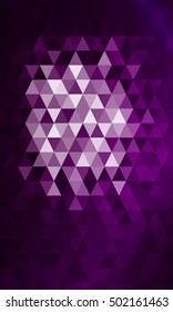 purple color. triangle mosaic. vector illustration. for design brochure, flyer, wallpaper