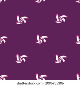 color púrpura de fondo vectorial decorativo con flores abstractas tropicales patrón sin fisuras en color monocromático elegante. textura de impresión de moda. Fondo floral. Tropos exóticos. Diseño de verano
