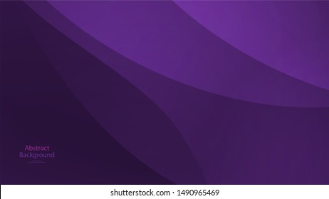 Purple color wave background abstract art vector