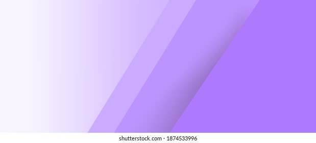 Purple color and White background vector overlap layer on Bright color space for background design