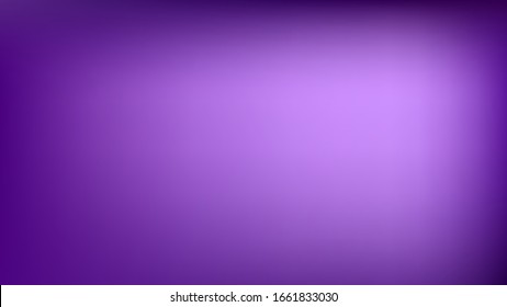 Purple colored abstract gradient mesh Background. Easy to edit cool color vector illustration. Magic style light. Pristine banner template. Professional texture. Crisp trendy fantasy. 