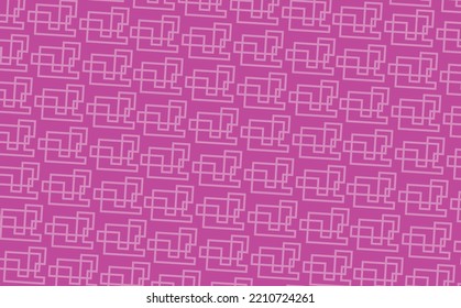 Purple colored random line art pattern vector background. Background for wallpaper, banner, card, cover, fabric, and backdrop.