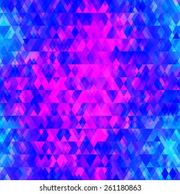 purple colored triangle seamless pattern