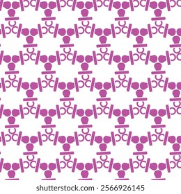 purple colorful baby artwork pattern