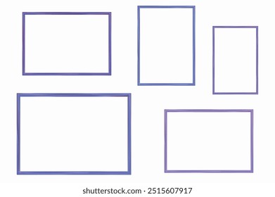 
quadros roxos coloridos,
faixas de gradiente