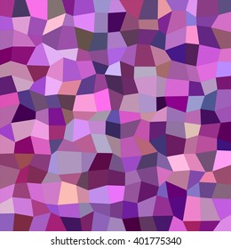 Purple colorful irregular rectangle mosaic vector background