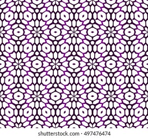 purple complex geometric pattern in the style of a mosaic. vector illustration