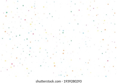 Confetti morado creativo. Ronda amarilla creativa. Boda de Burbujas Rojas. Fondo De Orange Caída. Navidad con brillo azul. Fondo de textura rosada. Vector de Carnaval Verde. Círculo de cumpleaños.