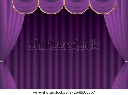 Purple curtains
Purple curtains stage (horizontal)