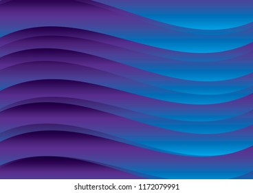 Purple Curve Abstract background, texture design, vector illutration