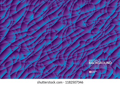 Purple Curve Abstract background, white texture, wallpaper, surface, banner, Cover design layout template, backdrop, textured effect, vector illustration