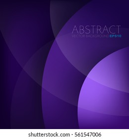 Purple curve background overlap layer design