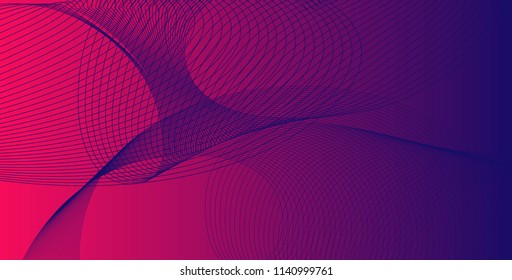 Purple curve layer background with space for add text , vector
