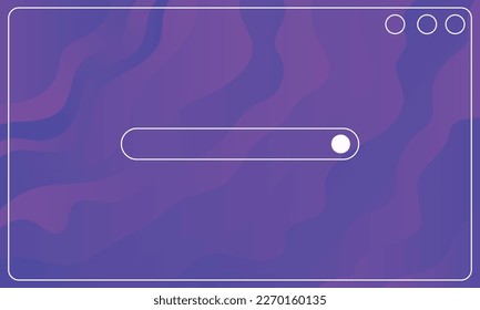 violetter Linienhintergrund mit weißem Kreis. Abstrakter, flüssiger Hintergrund. Wave-Hintergrund-Design geeignet für Banner, Flayer, Grußkarten