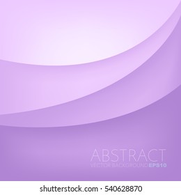 Purple curve vector background overlap layer with space for text and message design