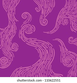 Purple curves background