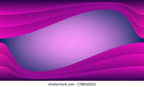 Purple cuves with blue purple gradient mesh background nice for wallpaper,