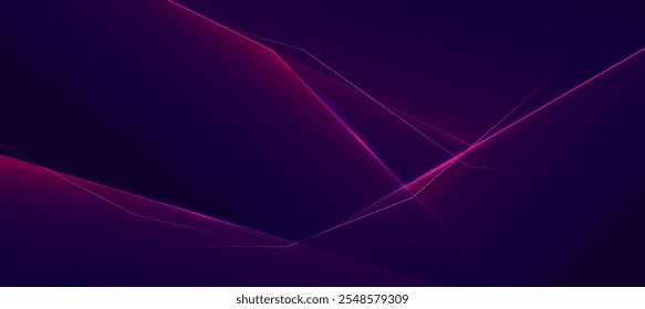 Púrpura escuro abstrato polígono elegante fundo vetor ilustração, Fundo de luxo