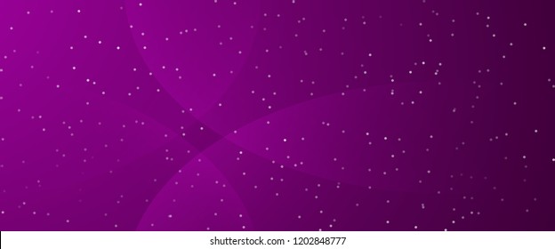 Purple dark vector template with lines, curve. Smooth shape illustration in gradient style. Textured wave pattern with vibrant color for backgrounds.