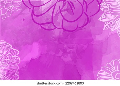 Purple Dark Watercolor texture background Minimal Design for text, packaging, prints, wall decoration.