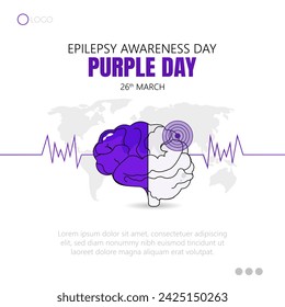 Purple Day is an annual event observed on March 26th to raise awareness about epilepsy.