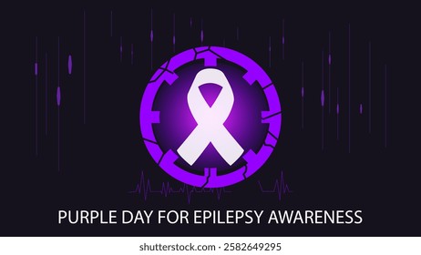 Purple Day for epilepsy awareness, Wear Purple, Raise Awareness, Support Epilepsy 