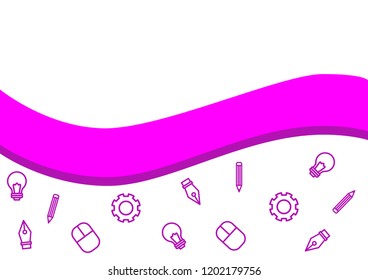 Purple Design Background