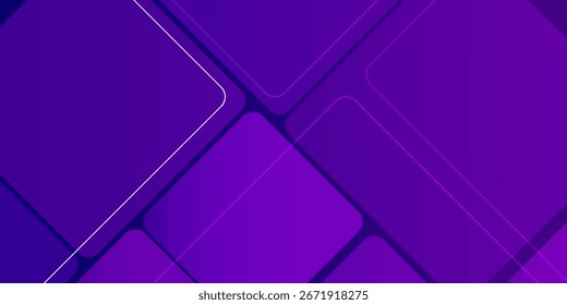 Roxo com fundo geométrico diagonal. Design conceito moderno para site, pano de fundo. Ilustração de vetor simples