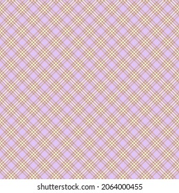 Purple Diagonal Plaid Tartan textured Seamless pattern design suitable for fashion textiles and graphics