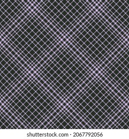 Purple Diagonal Plaid Tartan textured Seamless pattern design suitable for fashion textiles and graphics