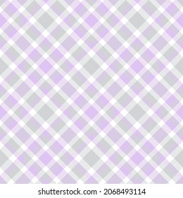 Purple Diagonal Plaid Tartan textured Seamless pattern design suitable for fashion textiles and graphics