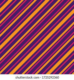 Purple diagonal striped seamless pattern background suitable for fashion textiles, graphics