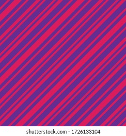 Purple diagonal striped seamless pattern background suitable for fashion textiles, graphics