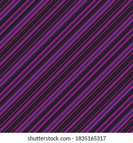Purple diagonal striped seamless pattern background suitable for fashion textiles, graphics