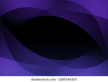 purple digital abstract wave background