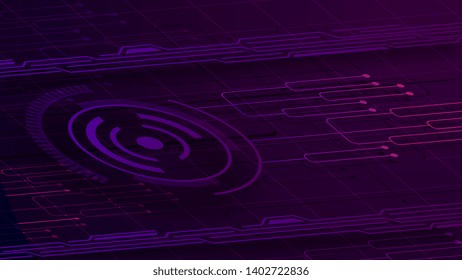 Purple digital background for your creativity