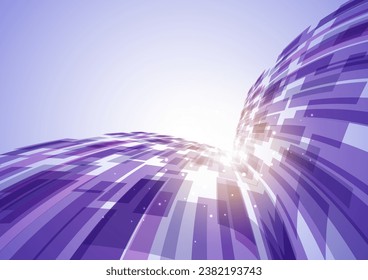 purple digital technology image background