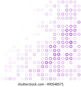 Purple Donuts Background, Creative Design Templates