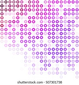 Purple Donuts Background, Creative Design Templates
