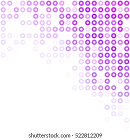 Purple Donuts Background, Creative Design Templates