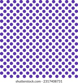 violetter Farbverlauf-Hintergrund.Punktmuster-Hintergrund. Polkadot. Punkter Hintergrund. Nahtloses Muster. für Hintergrund, Dekoration, Geschenkverpackung