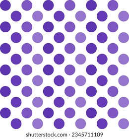 violetter Punktmuster, Hintergrund. Polkadot. Punkter Hintergrund. Nahtloses Muster. für Hintergrund, Dekoration, Geschenkverpackung