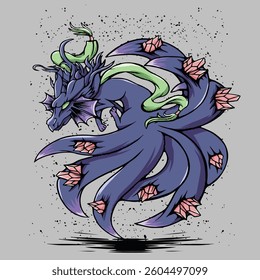 purple dragon brings good luck

