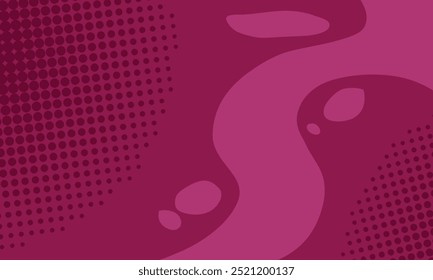 Fondo abstracto de Formas líquidas onduladas dinámicas púrpuras