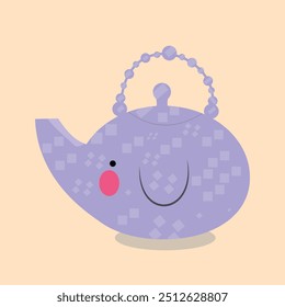  Purple Elephant Teapot Elephant Kettle