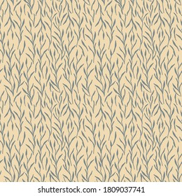 Purple exotic branches watercolor seamless pattern. Hand painted tropical purple twig on white background